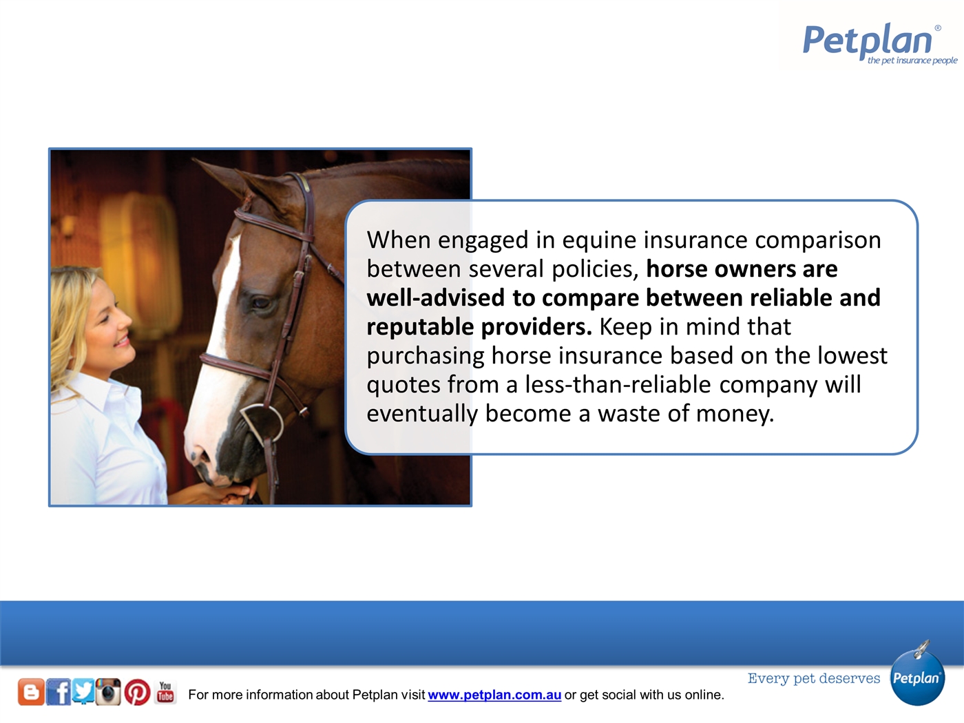 Protect Your Expensive Investment With Petplan Equine Insurance Protect Your Expensive Investment With Petplan Equine Insurance Powerpoint Presentation Ppt